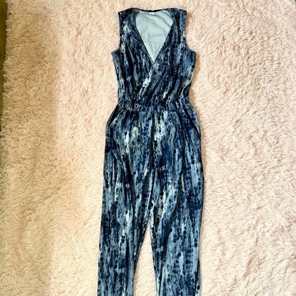 Old Navy Breathe‎ On Active Athletic Tie Dye Pockets Hippie Bohohemian Jumpsuit